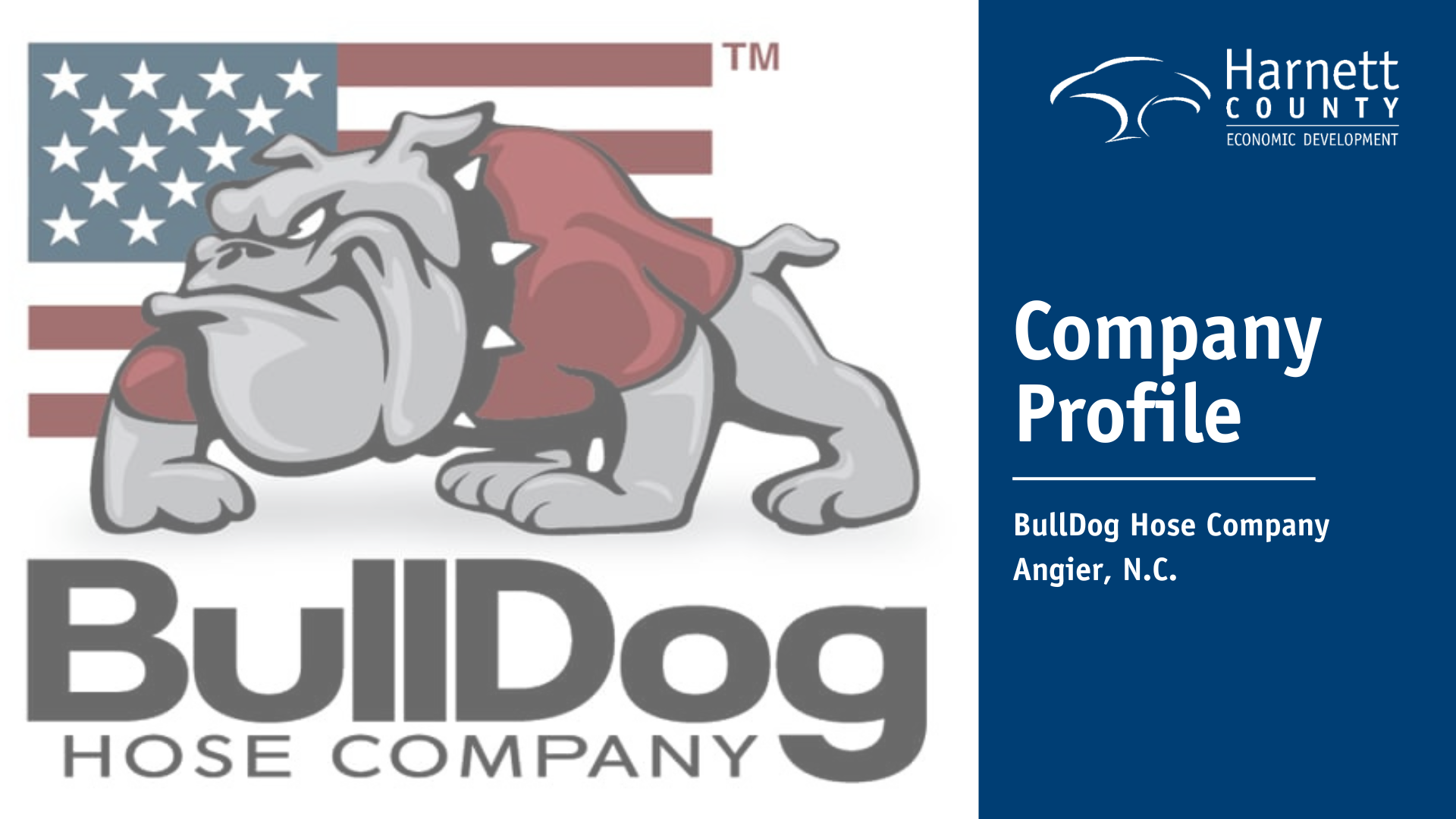 Harnett County Company Profile: BullDog Hose