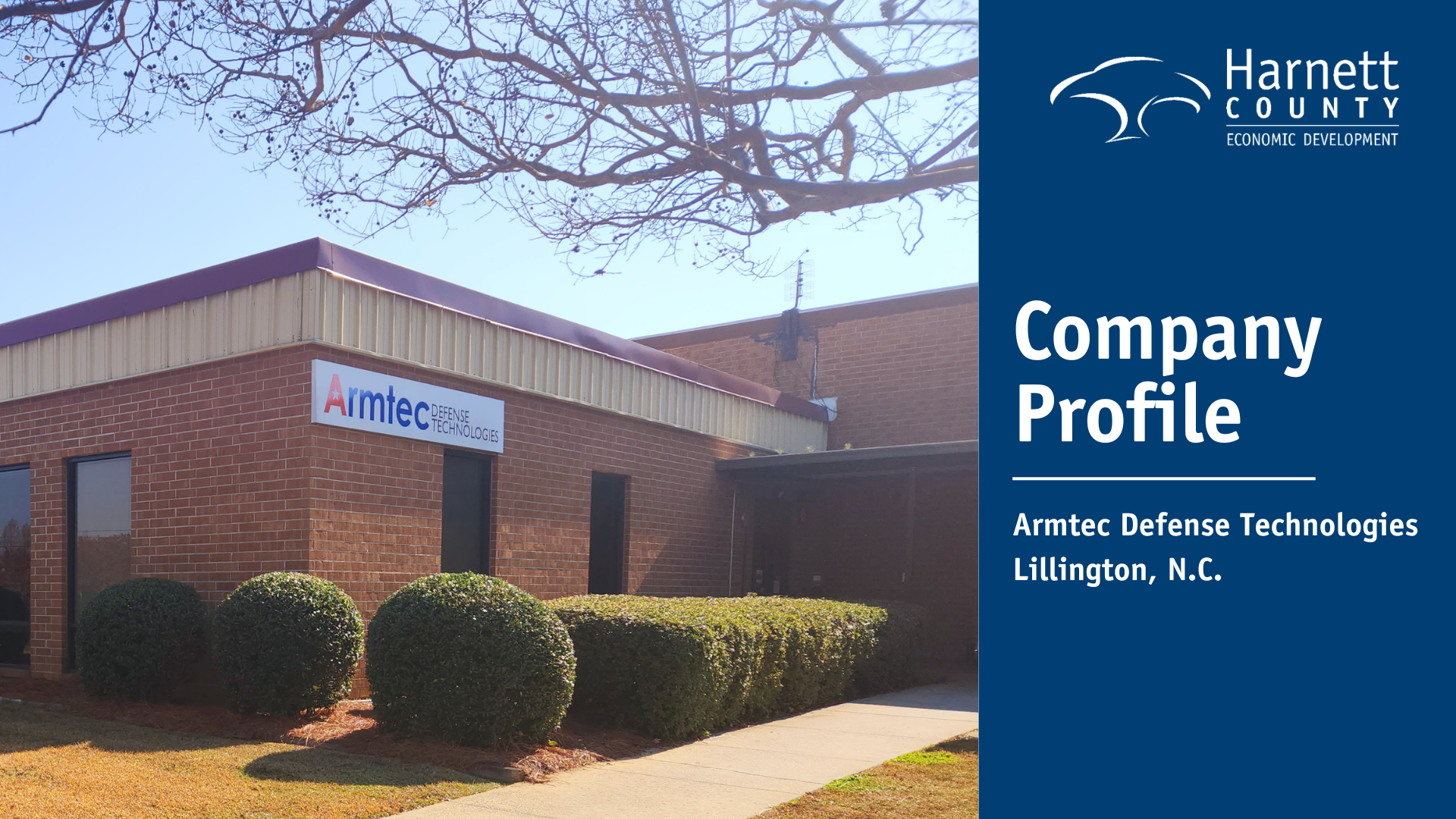Harnett County Company Profile: Armtec Defense Technologies